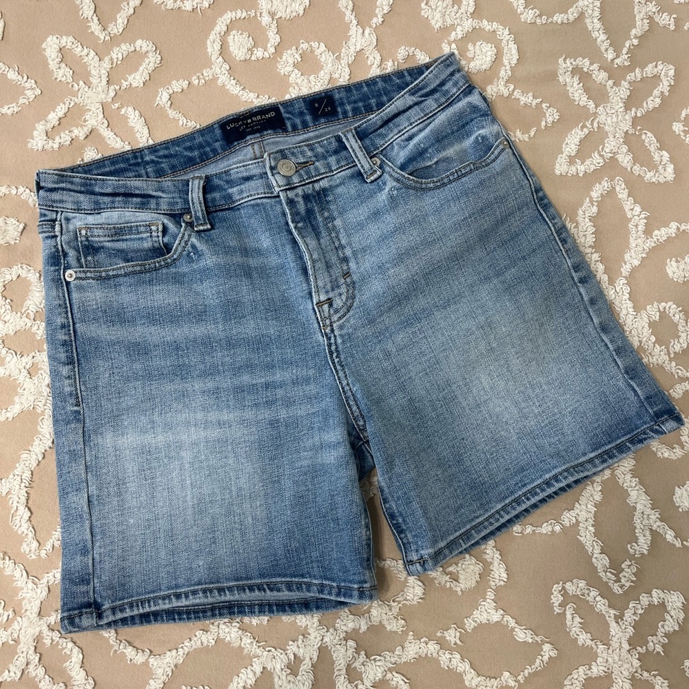 Lucky Brand Women's Light Blue Jean Shorts